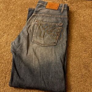 2004 adidas Y-3 denim pants